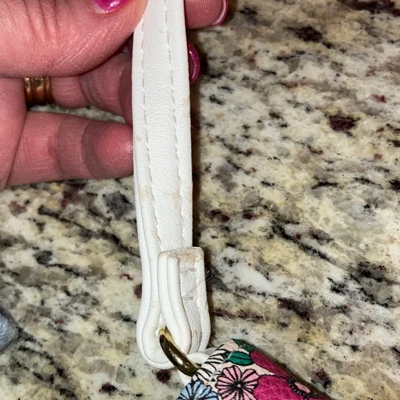 Juicy Couture Multicolor Floral Crossbody Wallet Purse Adjustable Strap New - Picture 12 of 14